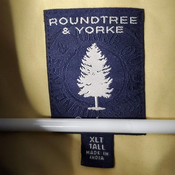 Roundtree & Yorke Beige All Weather Jacket w/ Hood, XL - Picture 6 of 11